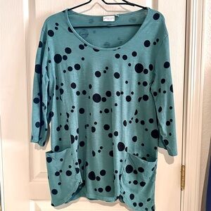 Polka dot tunic